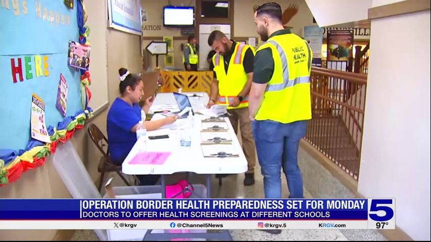 Health screenings to be offered to the public during Operation Border Health Preparedness