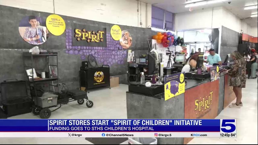 Spirit Halloween raising funds for STHS Children's Hospital in Edinburg