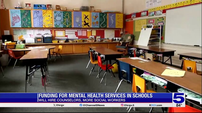 Region One to receive funding for mental health services in schools