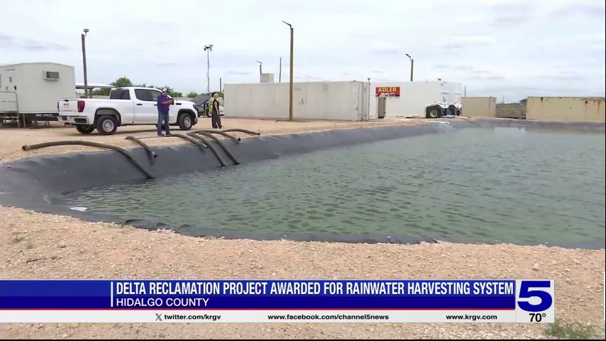 Delta Reclamation Project in La Villa awarded for rainwater harvesting system