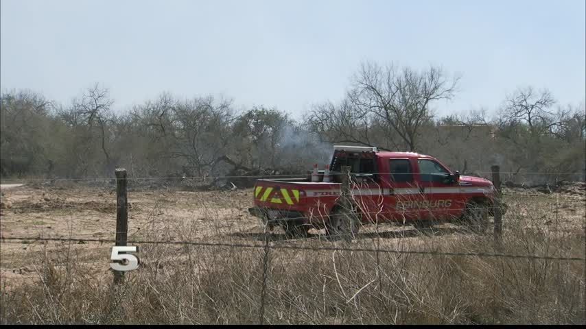 Brooks Co. Wildfire Spreads into Nearby Ranch Land 