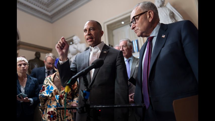 Trump cancels White House meeting with Schumer and Jeffries despite risk of a government shutdown