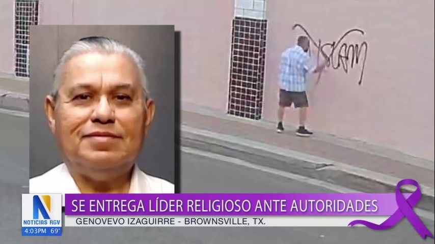 Investigan a un líder religioso acusado de vandalismo