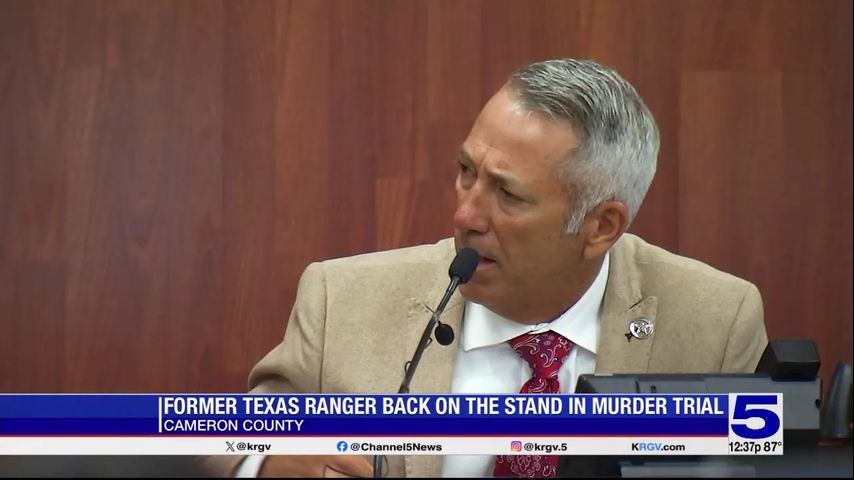 Retired Texas Ranger returns to stand in Cameron County murder trial