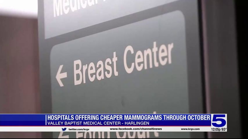 Valley hospitals offering discounted mammograms for Breast Cancer Awareness Month