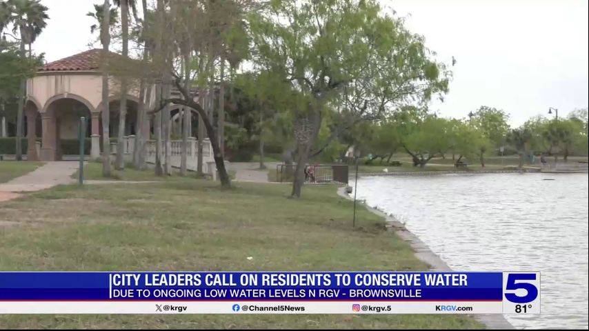 Brownsville city leaders calling for water conservation