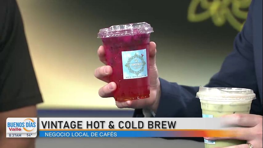 La Entrevista: Vintage Hot & Cold Brew ofrece variedad de bebidas y repostería