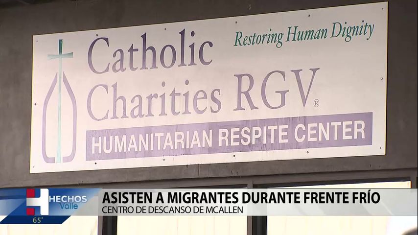 Disminuye la afluencia de inmigrantes en centro de descanso de McAllen