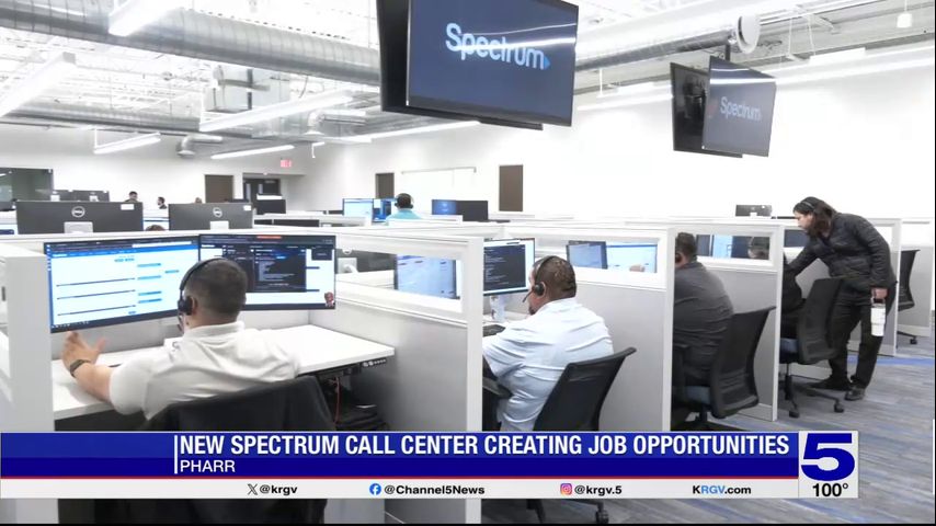 Spectrum opens new call center in Pharr, looking to fill 200 positions