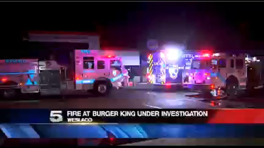 Fire at Burger King in Weslaco Contained