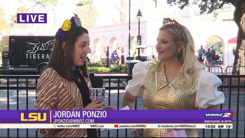 LSU fans turn game day into a fashion showcase with bold styles and creative outfits