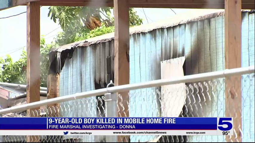 9-year-old boy dies in overnight house fire in Donna