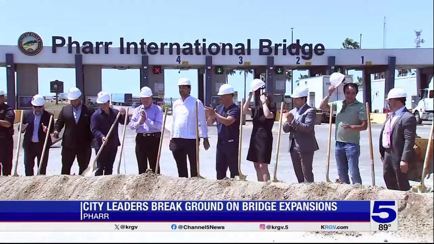 Pharr breaks ground on international bridge expansion project