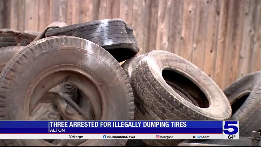 Following recent arrests, Alton police reminding residents to not illegally dump tires