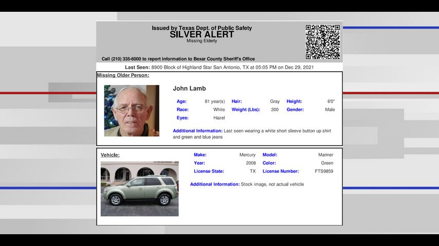 Update: Silver Alert discontinued for man
