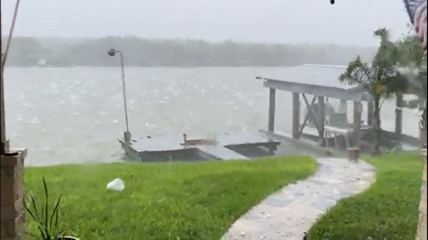 Parts of Valley pounded with hail during early morning storm