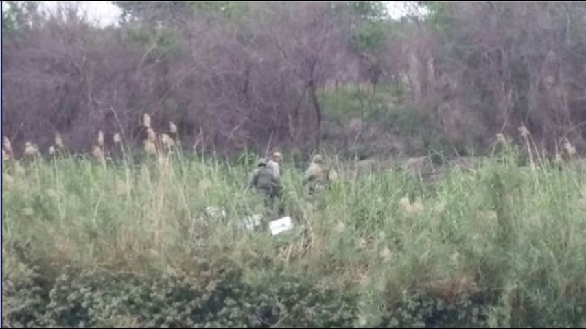 Ejercito Mexicano ayuda a Patrulla Fronteriza en Decomiso de Drogas