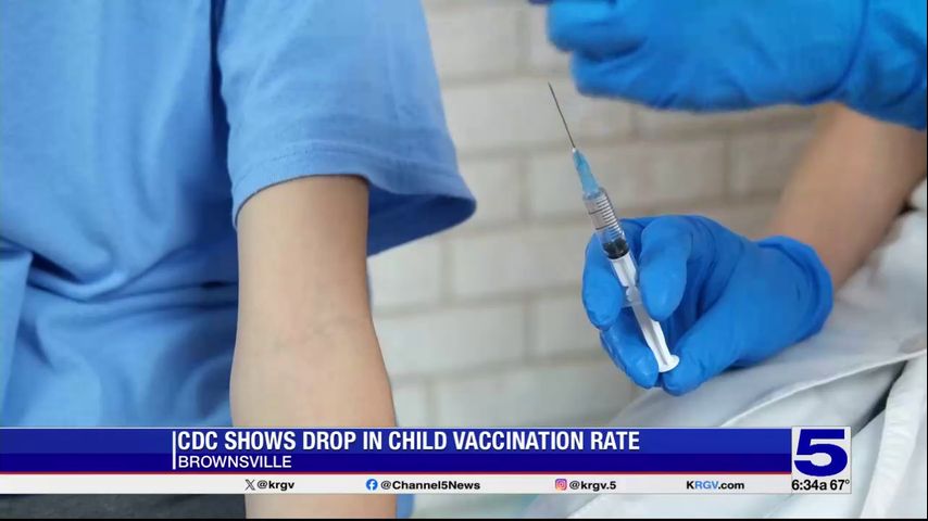 Brownsville pediatrician reacts to CDC report showing drop in child vaccination rates