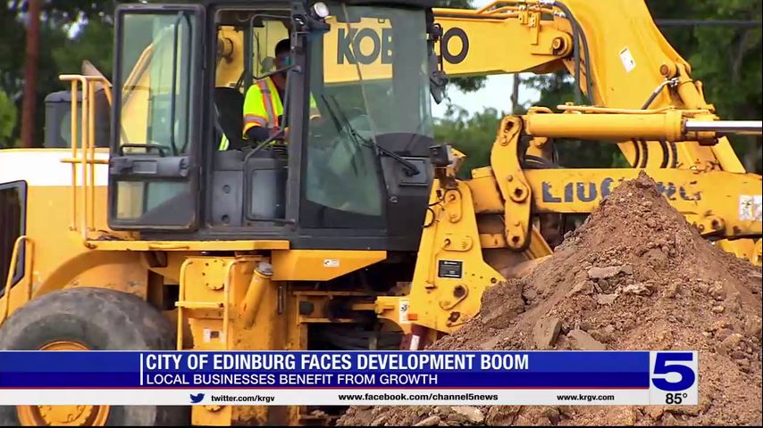 City of Edinburg undergoing development boom