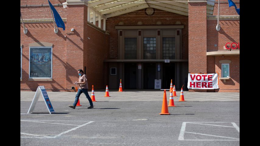 As COVID-19 surges and curfew takes hold, El Paso leaders encourage voters to keep heading to the polls