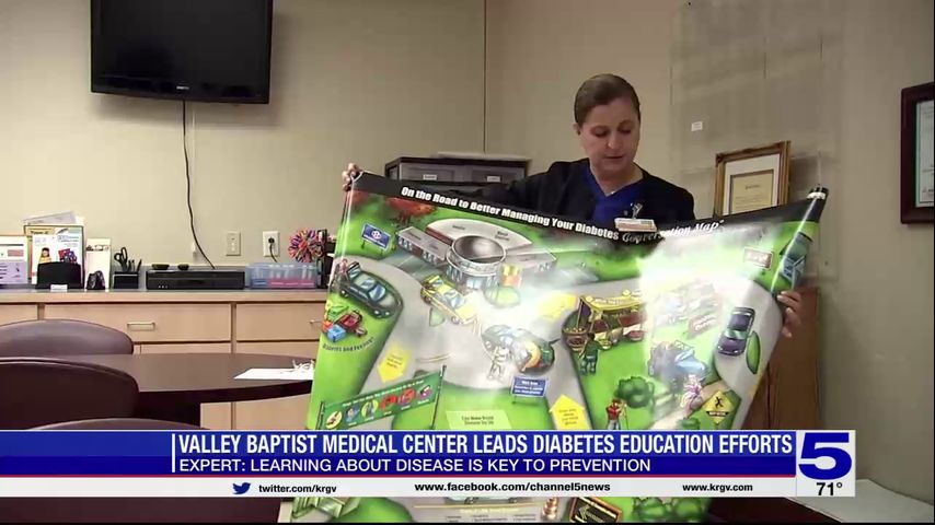 Valley Baptist Medical Center leading diabetes education efforts