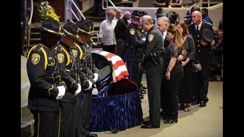 Thousands say goodbye to slain EBRSO Deputy Garafola