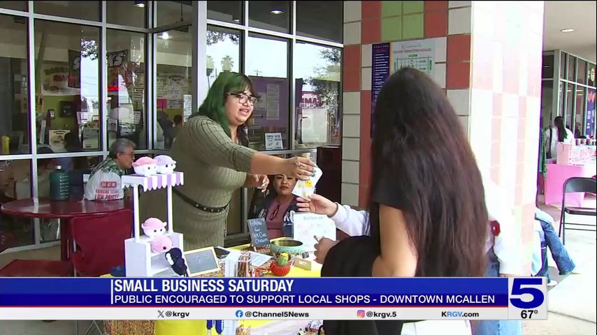 Shop owners take part in Small Business Saturday