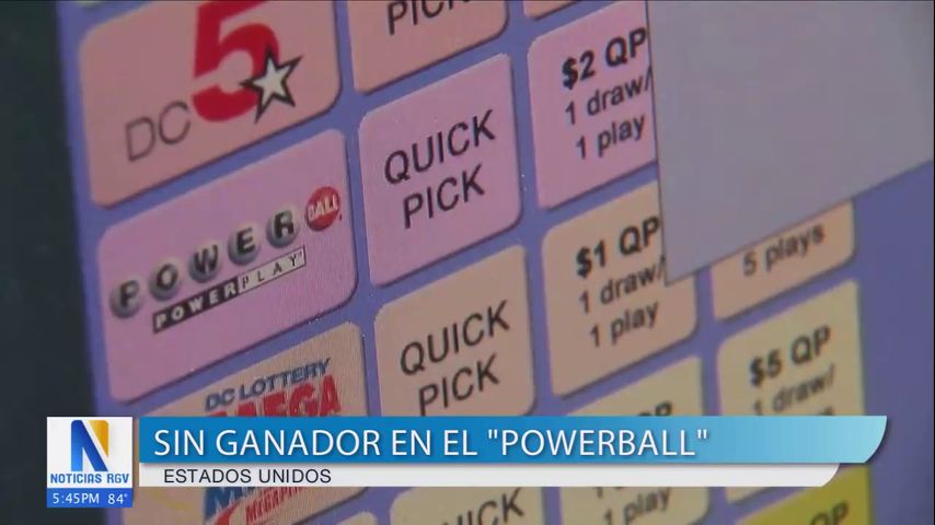 Premio de Powerball aumenta a $800 millones