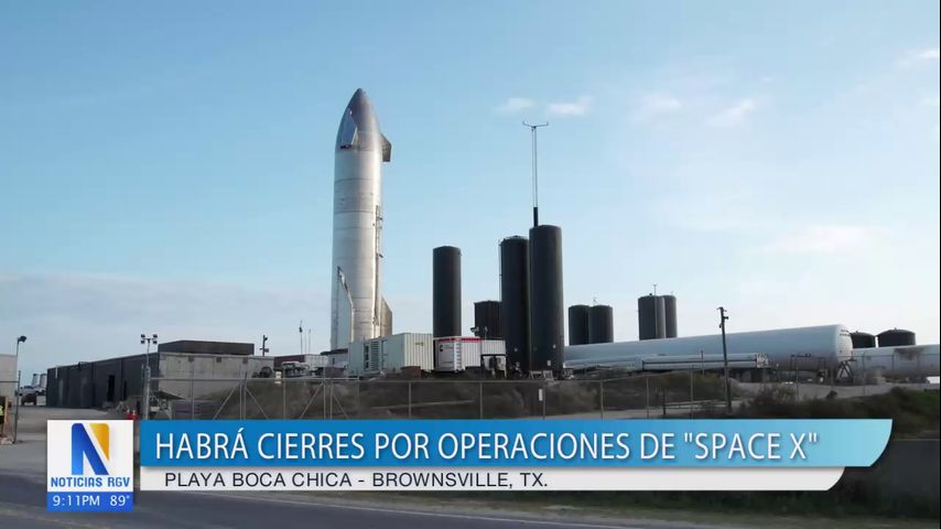 Playa Boca Chica cerrará este fin de semana por operaciones de SpaceX