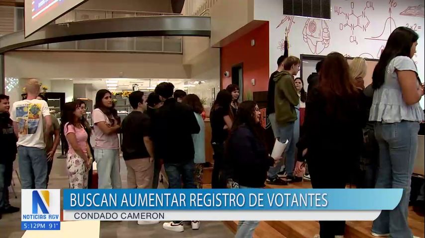 Condado Cameron busca aumentar registro de votantes