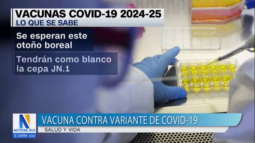 Impulsan vacuna para nuevo variante del COVID-19