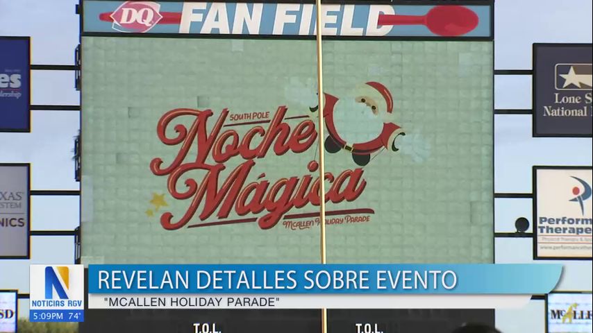 McAllen revela detalles sobre evento McAllen Holiday Parade