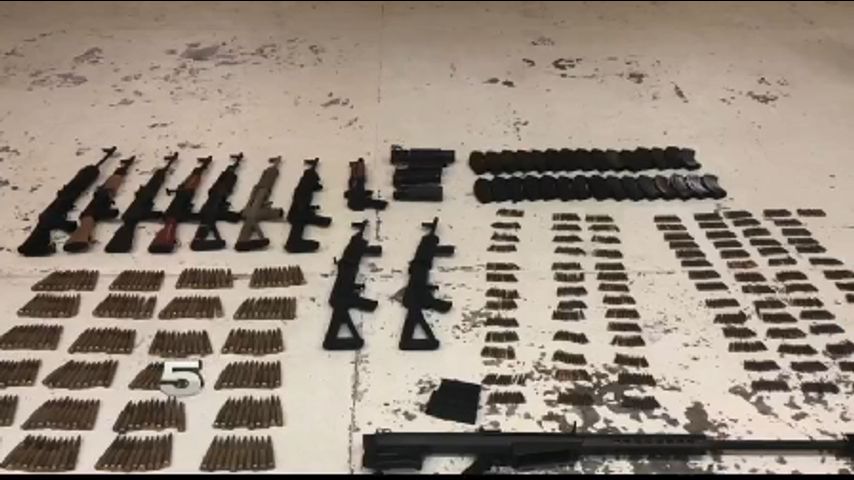 Weapons Found in Hidden Bunker near Rio Grande
