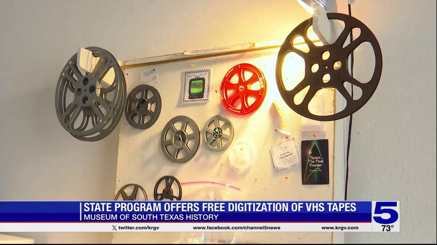 State program offers free digitization of VHS tapes at Edinburg museum