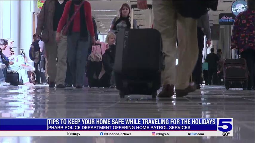 Tips to keep your home safe while traveling for the holidays