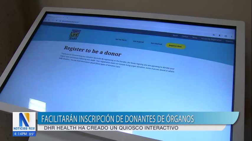 DHR Health facilita inscripción de donantes de órganos
