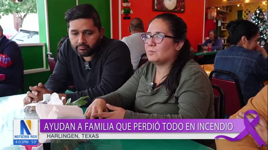 Familia damnificada en Harlingen recibe ayuda de la comunidad