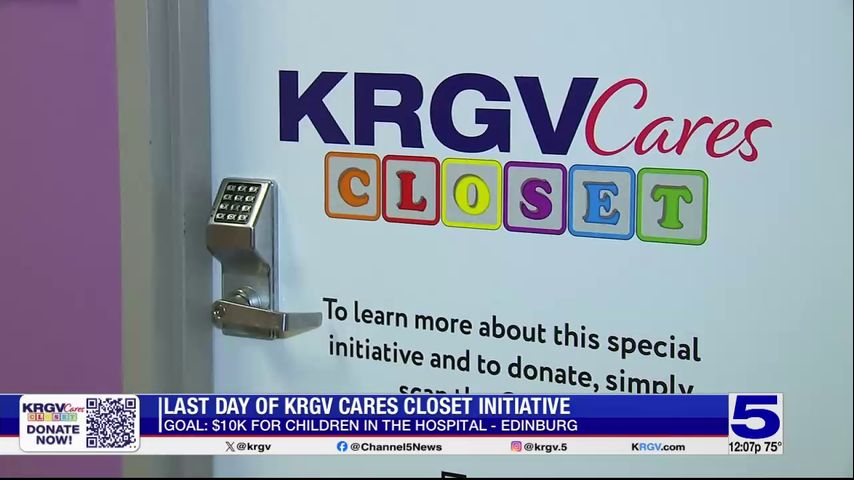 Last day to donate to KRGV Cares Closet campaign
