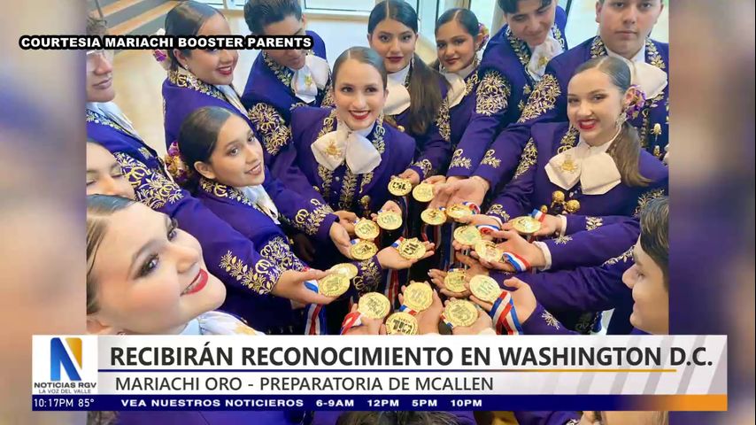 Grupo 'Mariachi Oro' recibirá reconocimiento en Washington D.C.