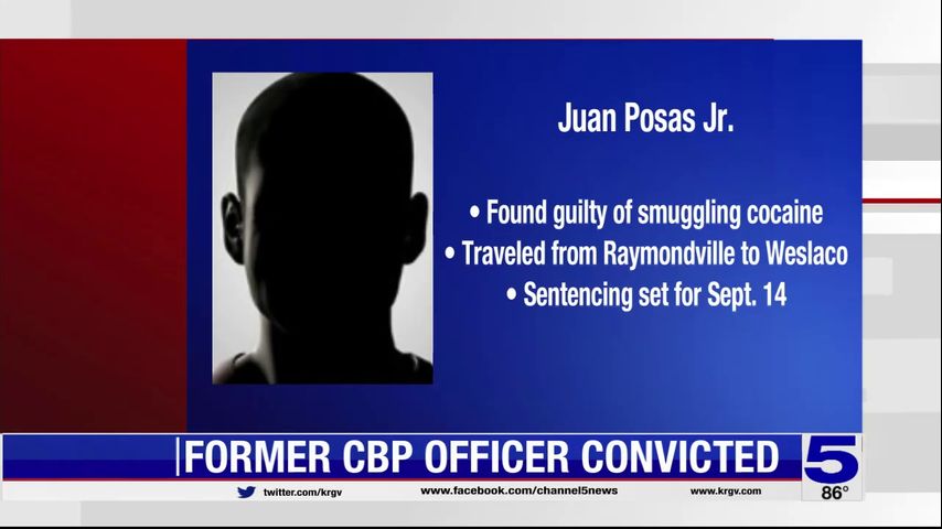 Former CBP officer convicted of drug trafficking