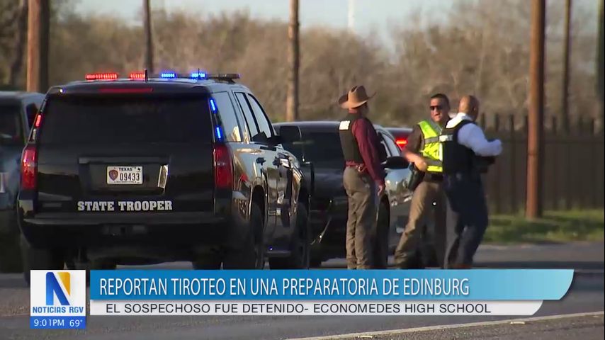 Un tiroteo policial provoca el cierre de Economedes High School