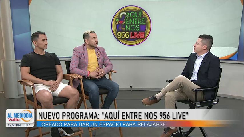 Estrenan segunda temporada del programa 'Aquí Entre Nos 956 Live'