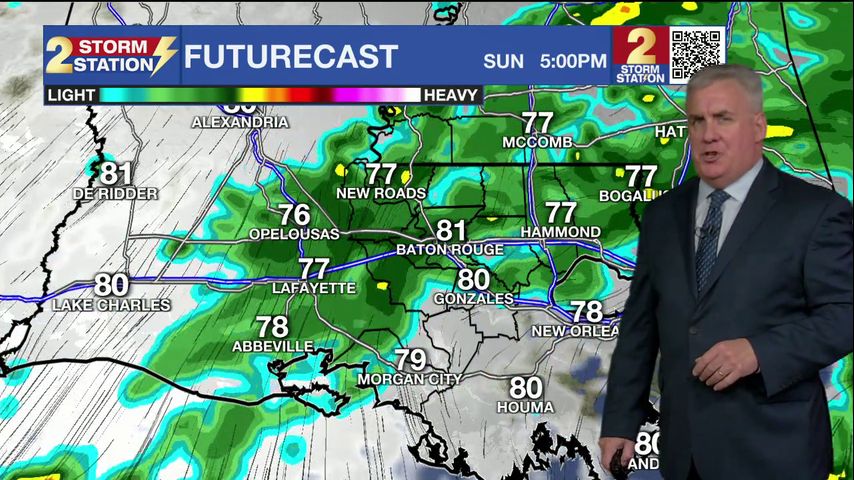 Sunday morning video forecast