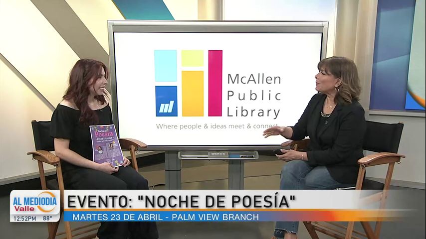 La Entrevista: McAllen recibe el evento 'Noche de Poesía'