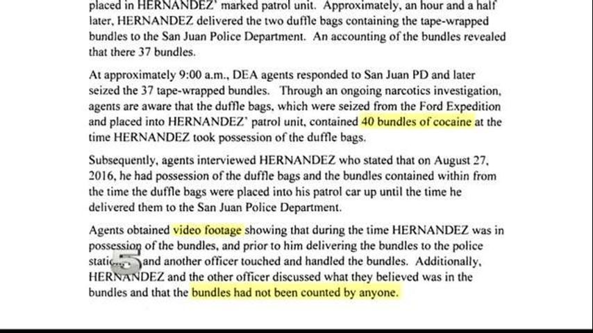 San Juan Officer Out on Bond after Facing Drug Charges