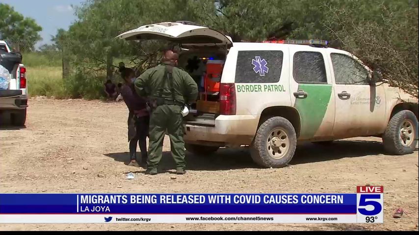 Migrant apprehensions creating COVID concerns in La Joya