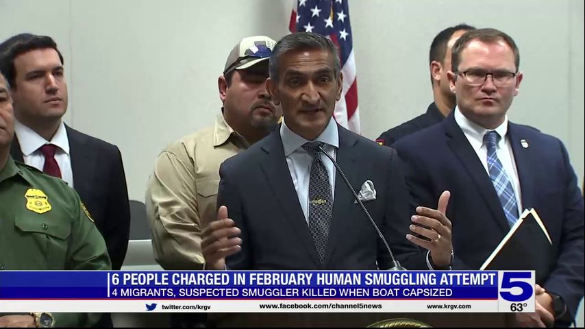 Six people charged in deadly human smuggling attempt in Port Mansfield