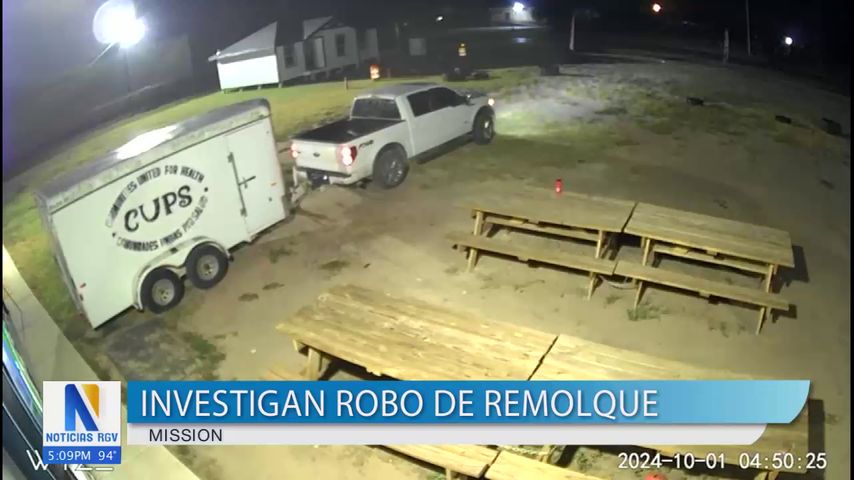 Policía de Mission investiga robo de remolque en estacionamiento de gimnasio