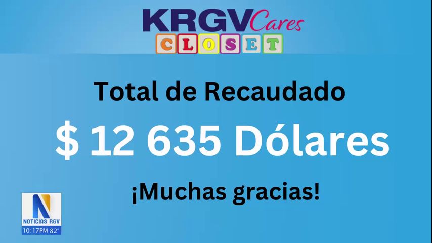 Finaliza la campaña KRGV Cares Closet