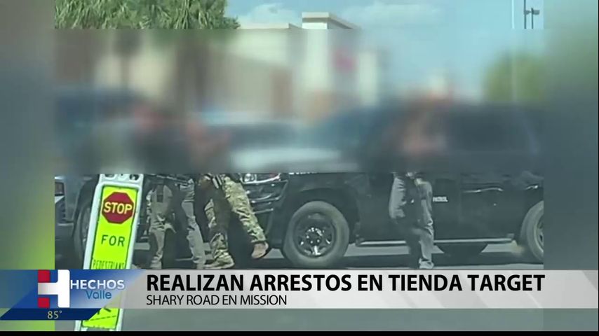 Realizan arrestos en tienda Target